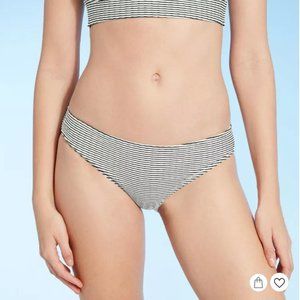 Women's Ribbed Hipster Bikini Bottom Shade & Shore